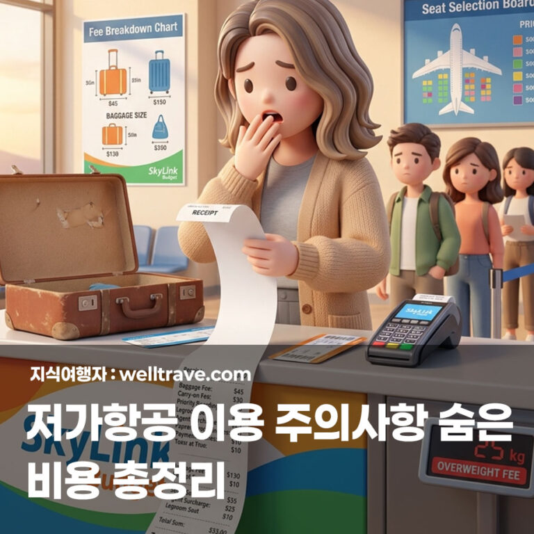저가항공 주의사항