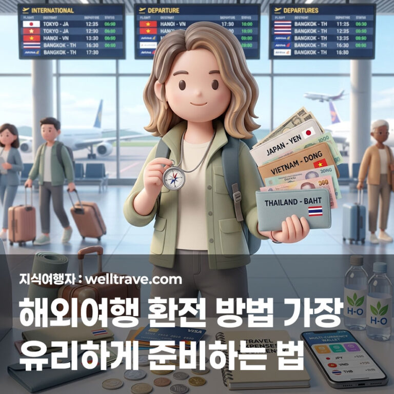 해외여행 환전 방법 가장 유리하게 준비하는 법