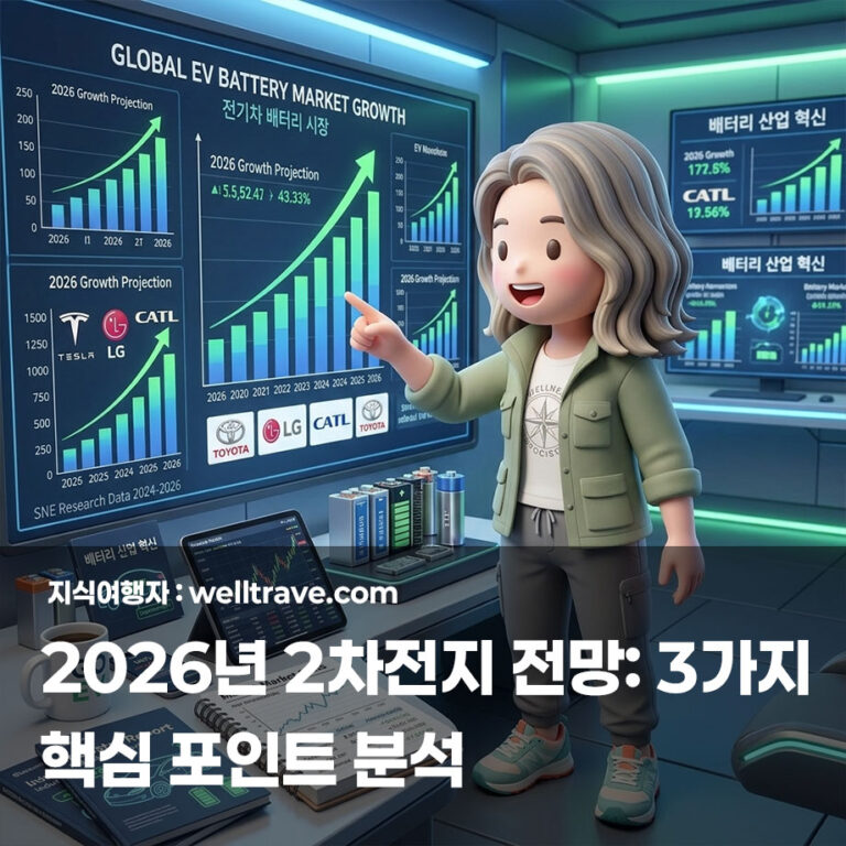 2026년 2차전지 전망: 3가지 핵심 포인트 분석