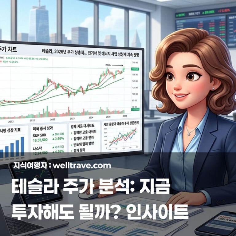 테슬라 주가 분석: 지금 투자해도 될까? TOP 5 인사이트