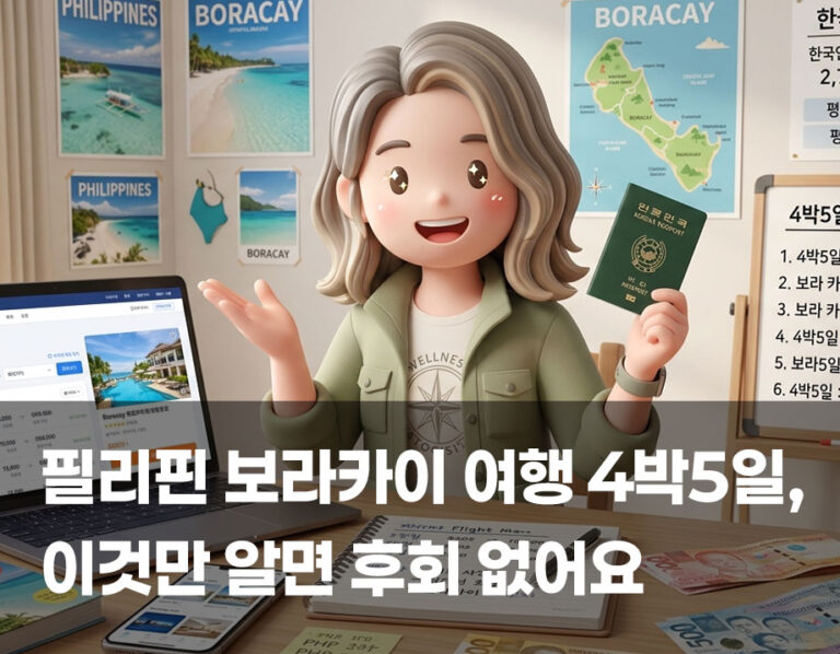 필리핀 보라카이 여행 4박5일, 이것만 알면 후회 없어요