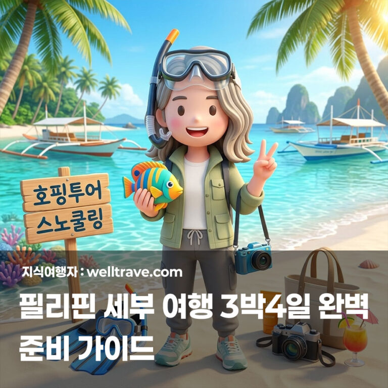 필리핀 세부 여행 3박4일 완벽 준비 가이드