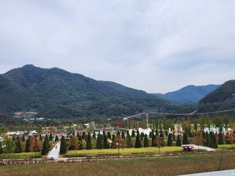 포천 한탄강 Y자 출렁다리 아이랑 축제 구경하고 왔어요